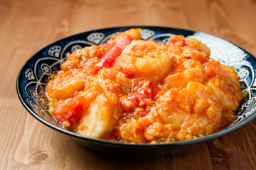 フレッシュトマトのエビチリソース