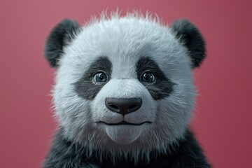 Obraz premium panda bear cub