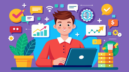 Young Marketer Leverages Online Trends, Hashtags, and Social Media for Digital Marketing and Advertising Strategies