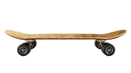 Skateboard on transparent background 