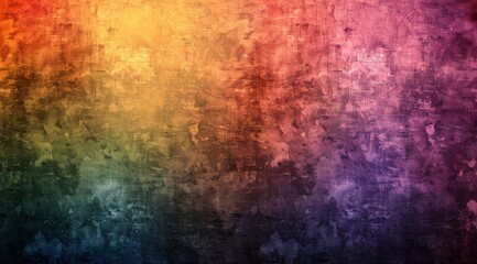 Obraz premium A Colorful Abstract Texture on a Weathered Brick Wall