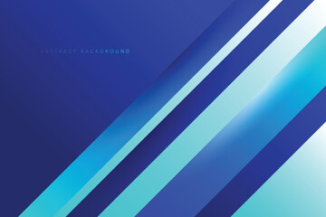 Blue abstract and geometric 3d technology background