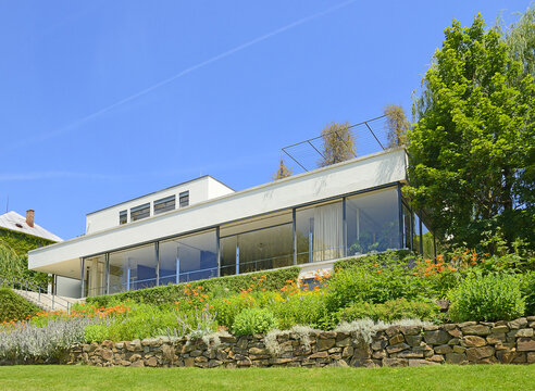 Villa Tugendhat modernist house in Brno, Moravia, Czech Republic, UNESCO World Heritage Site