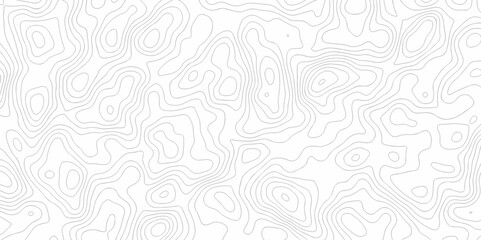Contour abstract map relief land outline. Topographic map patterns White wave paper curved reliefs abstract background. Background of the topography map. Abstract pattern with lines. 