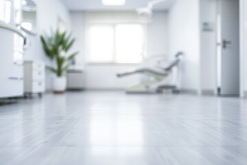Fototapeta premium Blurred background image of clinic with defocus effect. Blur background image concept image for health advertising.