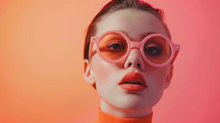 A virtual influencer on social media.