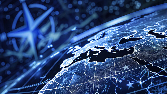 Global security through NATO cooperation.