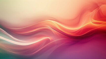 Obraz premium Abstract Red And Yellow Swirling Design