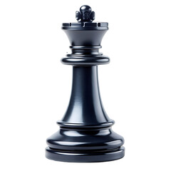 Fototapeta premium queen black on transparent background