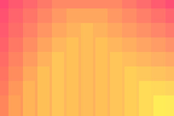 Abstract yellow and pink gradient wave simple background. Vector illustration.