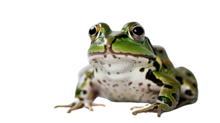 Leopard Frog on transparent background