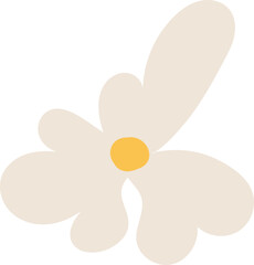 Modern art flower illustration