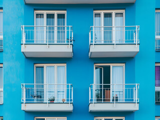 New luxury residential buildings, stylish office building, Premium Apartments and flat building, City building