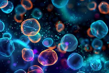 Vibrant Antioxidant Activity Captured Microscopically in Cells