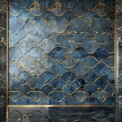 Backgrounds tiles fish green white blue