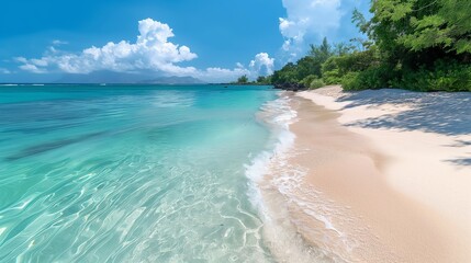 Serene Beauty of Ile aux Cerfs Mauritius Island with Pristine Beaches and Turquoise Waters