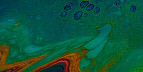 Luminous Flow: Exploring the Magic of Liquid Art in Oil Paint