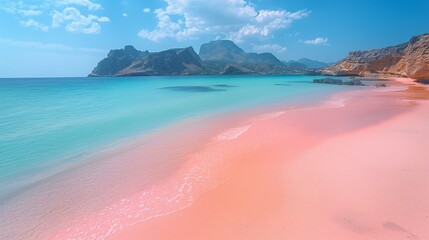 Serene Beauty of Elafonisi Beach: Pink Sand Magic in Crete, Greece