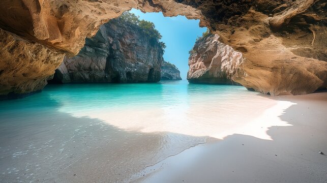 Hidden Beach Islas Marietas Mexico: Breathtaking Natural Wonder with White Sand & Clear Blue Water