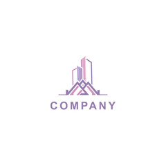 Fototapeta premium Real Estate Logo Design