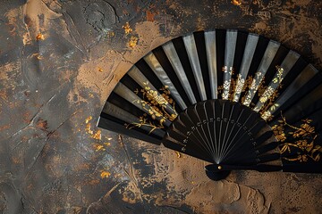 Japanese pattern New Year's card cherry blossom background