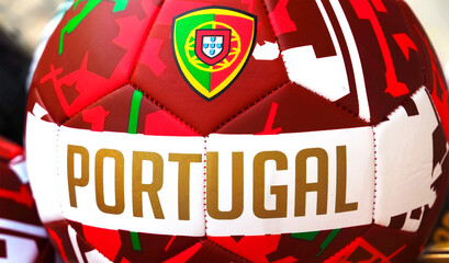 Portuguese soccer ball or football