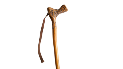 Hiking Stick on transparent background