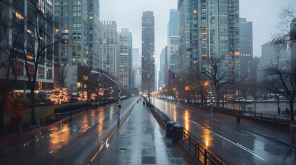 Naklejka premium city