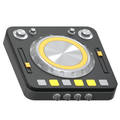 Fototapeta premium turntable 3D Icon Illustration
