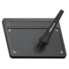 graphic tablet 3D Icon Illustration