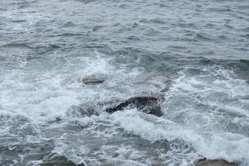 Mouvement de la mer .