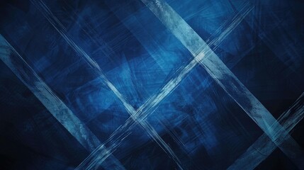 Dark blue background with white cross lines