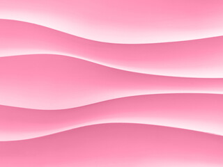 Abstract volume waves background. Toned Pink color. Banner, web design, backdrop or wallpaper. Close-up. Copy space.