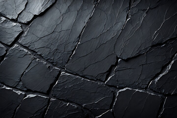  Dark grey black slate texture background. Black stone texture. Black granite slabs background 