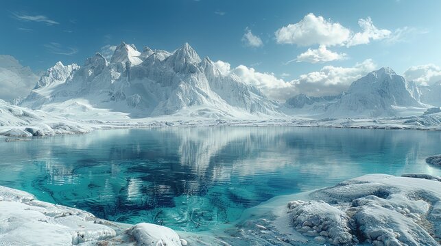 Visualize the collaboration between AI systems and environmental scientists to address climate change.