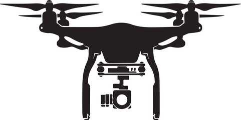 hand drawn vector illustration of an Drone