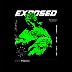 Destined Typography Urban Angelic Slogan Design