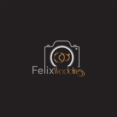 Wedding Ring, Photography Luxury Logo Design