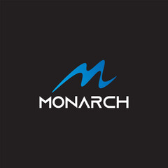 Letter M, Tech Startup Technology Logo Design