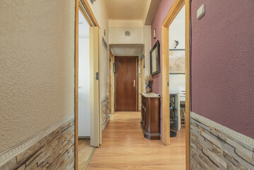 Hallways in a home are circulation spaces that connect the different rooms and areas of the house 2