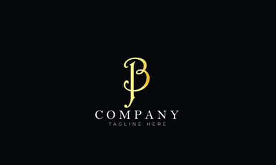 Obraz premium BJ logo, Branding logo, Clothing logo, Letter logo