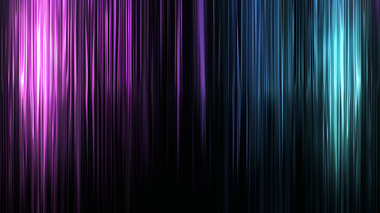 Abstract Vertical Stripes with Gradient Effect in Purple and Blue