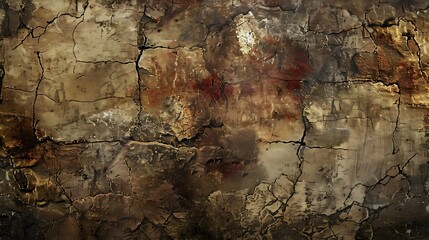 Fototapeta premium Cracked Wall Texture