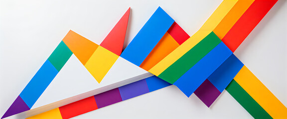 Obraz premium illustrazione con elementi geometrici a tema minimalista astratto contemporaneo