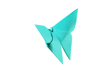 origami paper bird