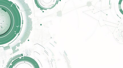 Obraz premium Futuristic Technology Vortex background