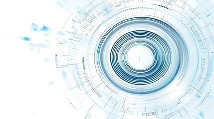 Futuristic Technology Vortex background