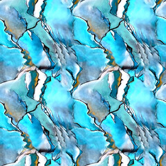 Seamless Print Shibori pattern and tie-dye allover textile Shibori allovers pattern design