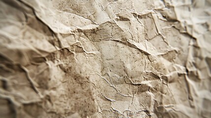 Naklejka premium Close-up of Crumpled Paper