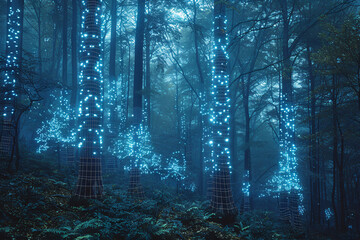 Obraz premium forest, tree in the forest